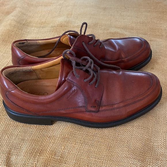 Ecco brown leather shoes - Picture 3 of 7